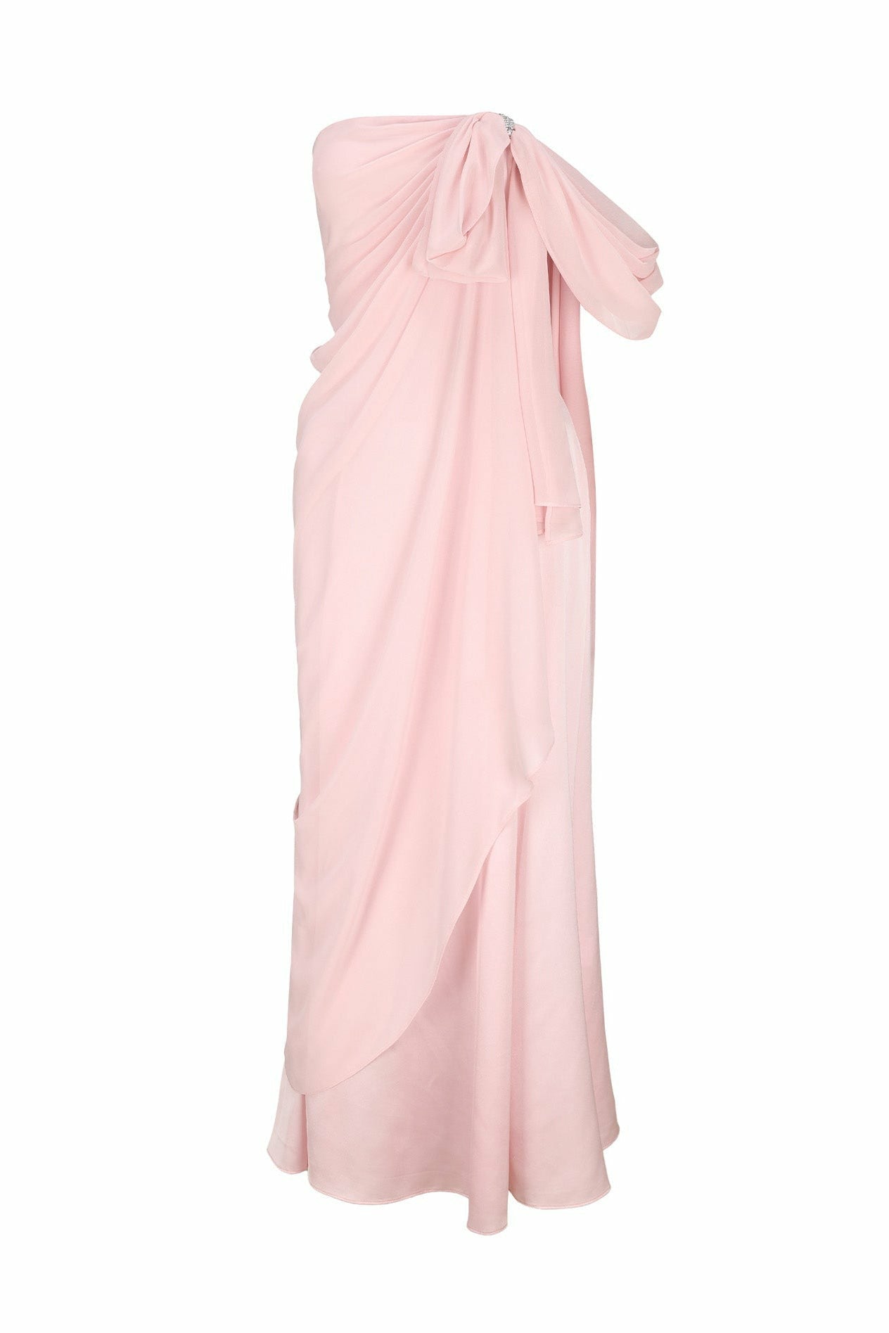 Nana Jacqueline Lindsey Dress: Pink Midi Dress for Garden Wedding Guest Pink