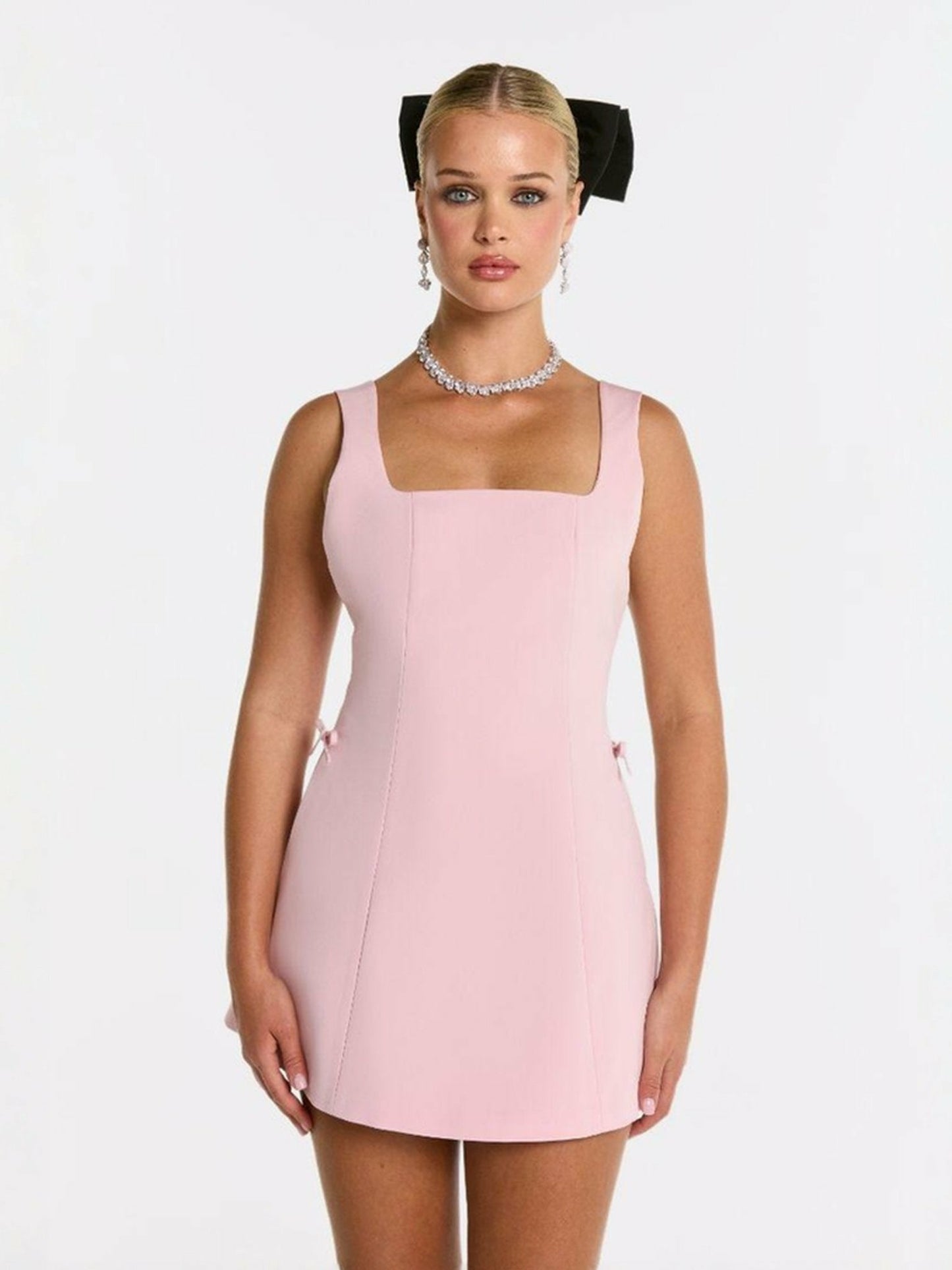 Nana Jacqueline Piper Dress: Pink Mini Dress for Birthday Celebration Pink