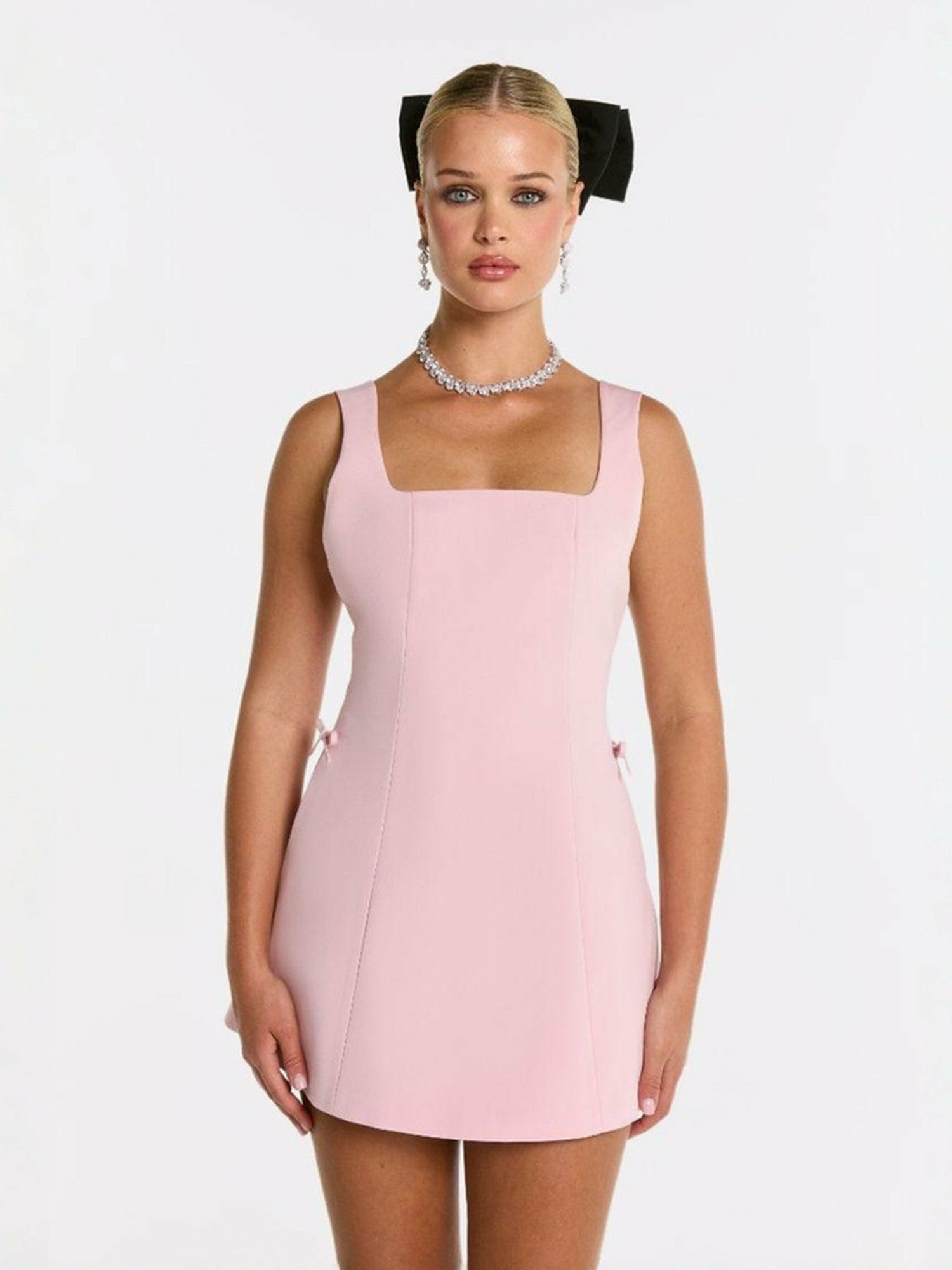 Nana Jacqueline Piper Dress: Pink Mini Dress for Birthday Celebration Pink