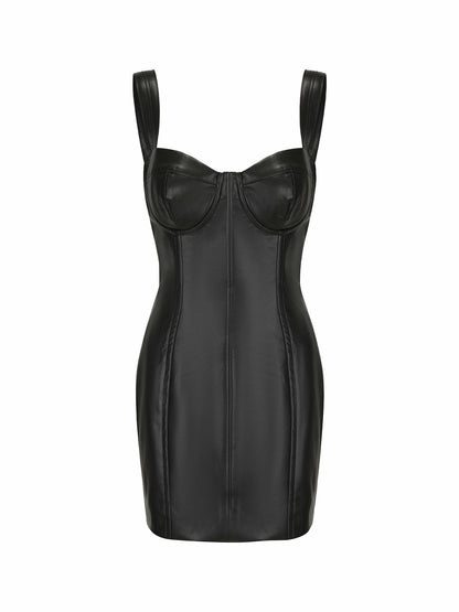 Nana Jacqueline Vera Dress: Black Mini Dress for Girls' Night Out Black