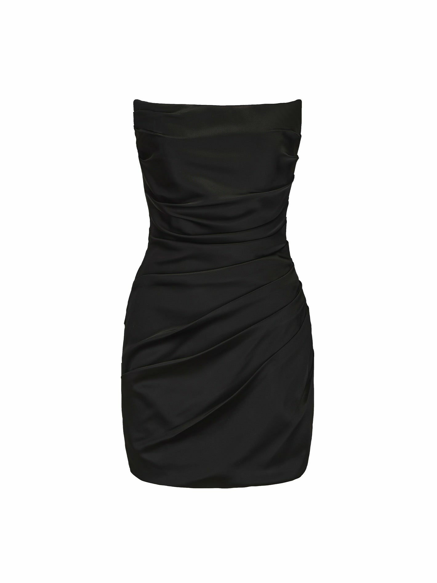 Nana Jacqueline Jolene Dress: Black Mini Dress for Cocktail Party Black