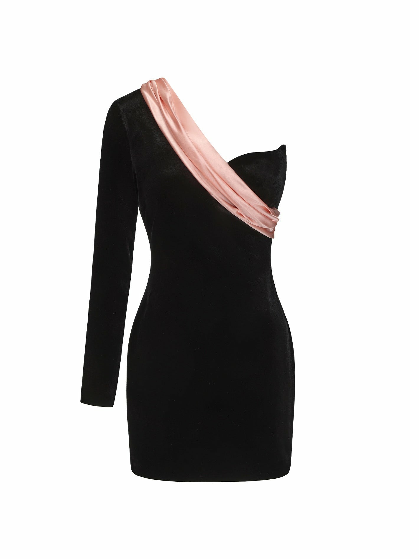 Nana Jacqueline Marisa Dress: Black Mini Dress for Cocktail Party Black