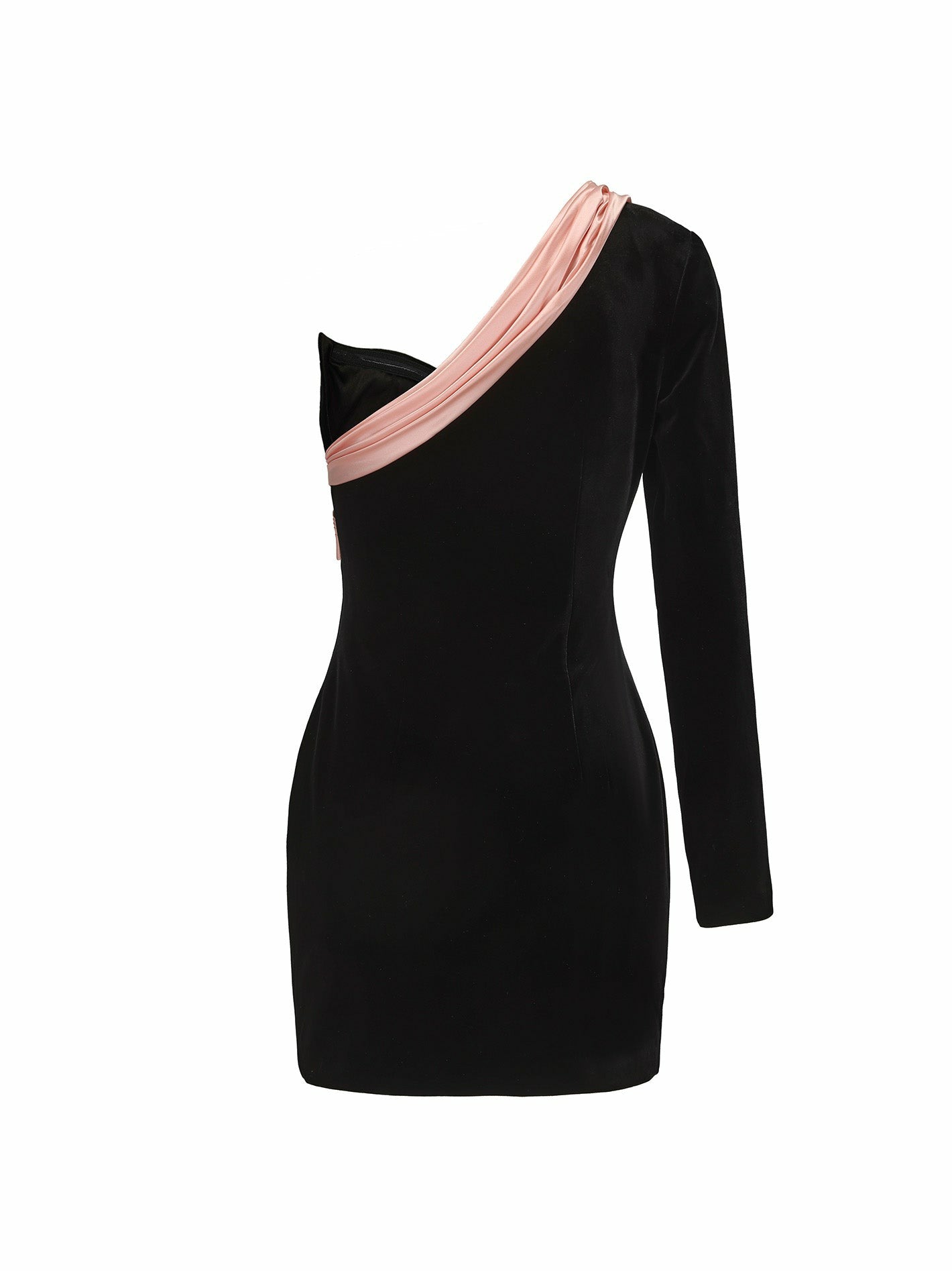 Nana Jacqueline Marisa Dress: Black Mini Dress for Cocktail Party Black