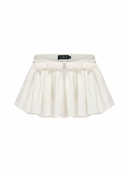 Nana Jacqueline Demi Shorts: White Shorts for Bachelorette Party White
