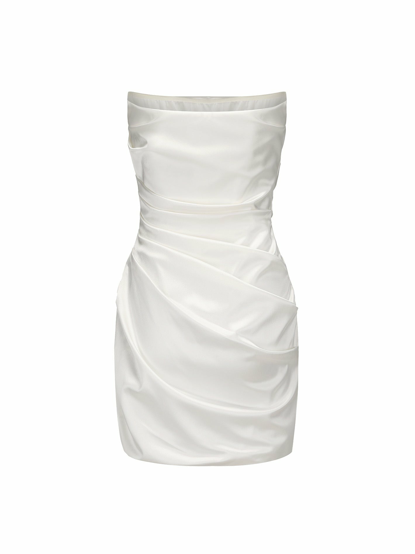 Nana Jacqueline Jolene Dress: White Mini Dress for Bridal Shower White