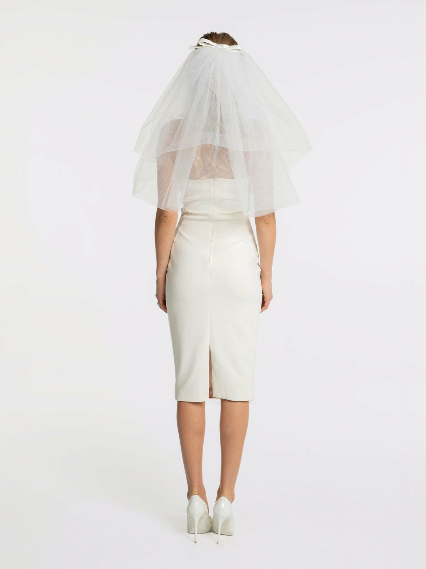 Nana Jacqueline Elsa Lace Dress: White Maxi Dress for Wedding After-Party White