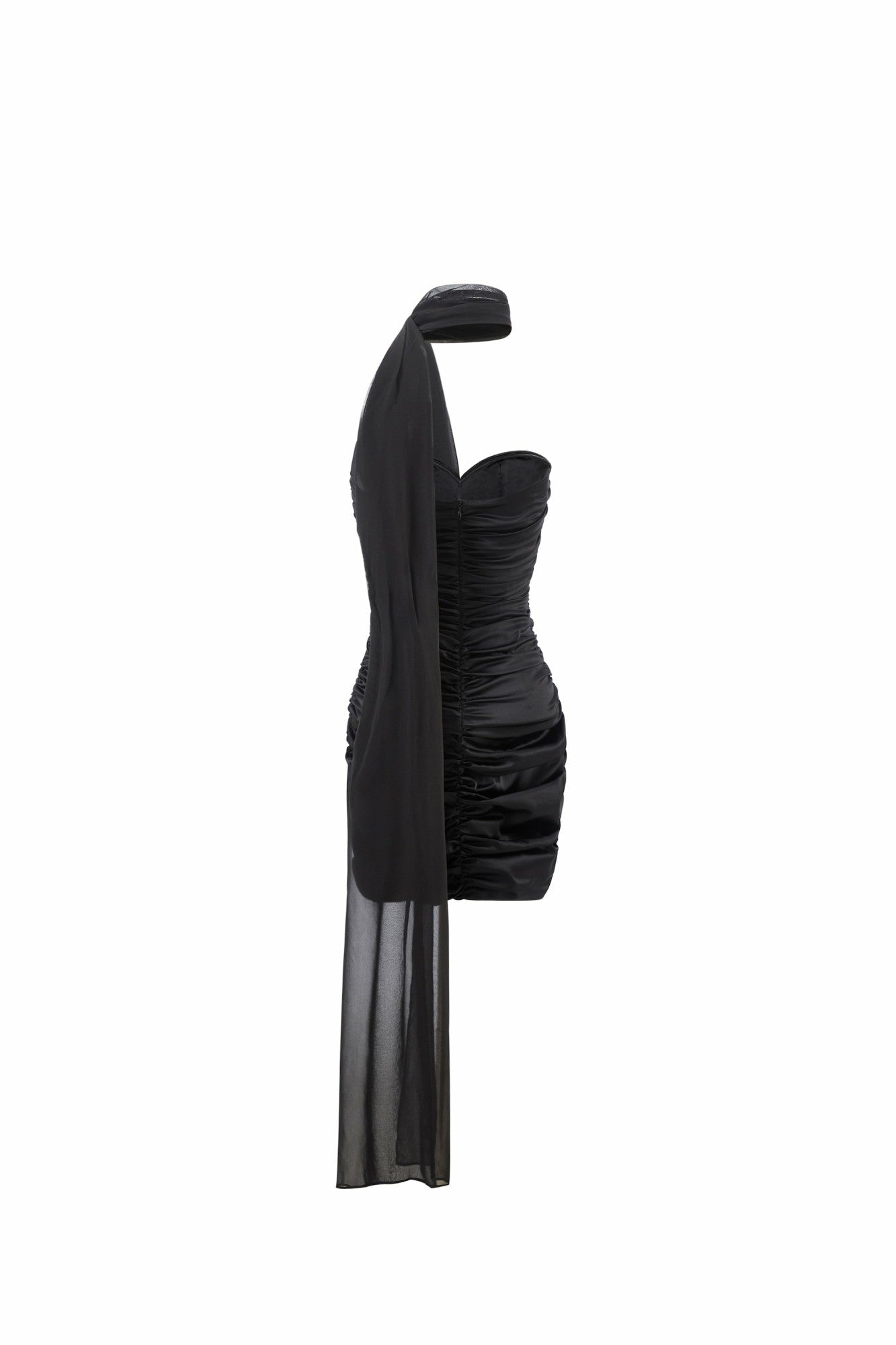 Nana Jacqueline Celine Dress: Black Mini Dress for Cocktail Party Black