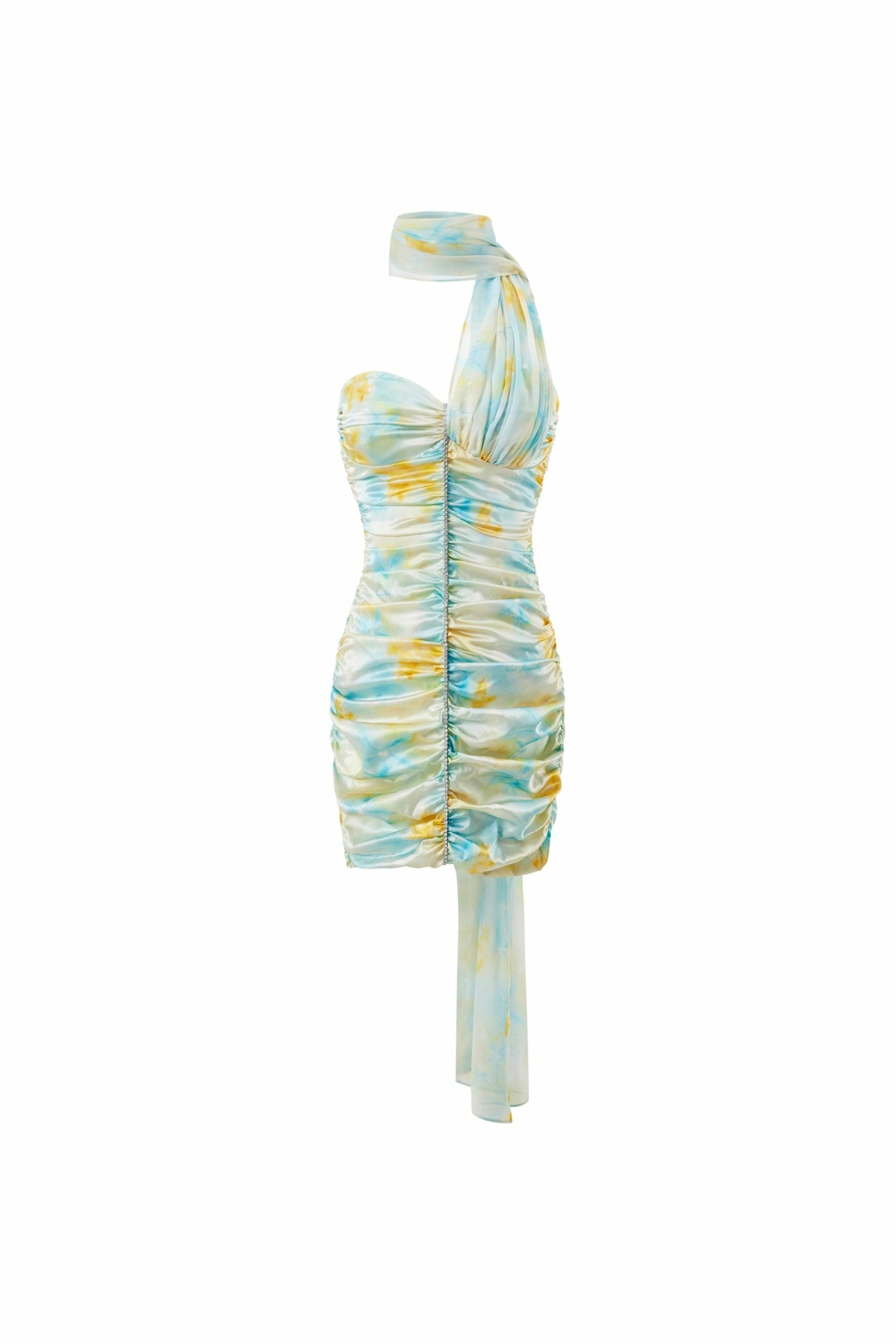 Nana Jacqueline Celine Dress: Green Mini Dress for Birthday Celebration Green