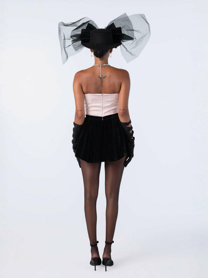 Nana Jacqueline Valentine Jumpsuit: Pink Jumpsuit for Birthday Celebration Pink