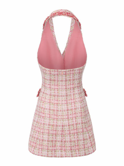 Nana Jacqueline Bianca: Pink Mini Dress for Bridal Shower Pink