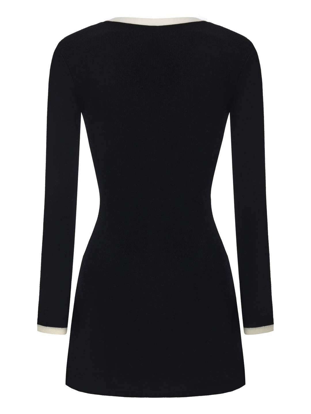 Nana Jacqueline Yvette Dress: Black Mini Dress for Date Night Black
