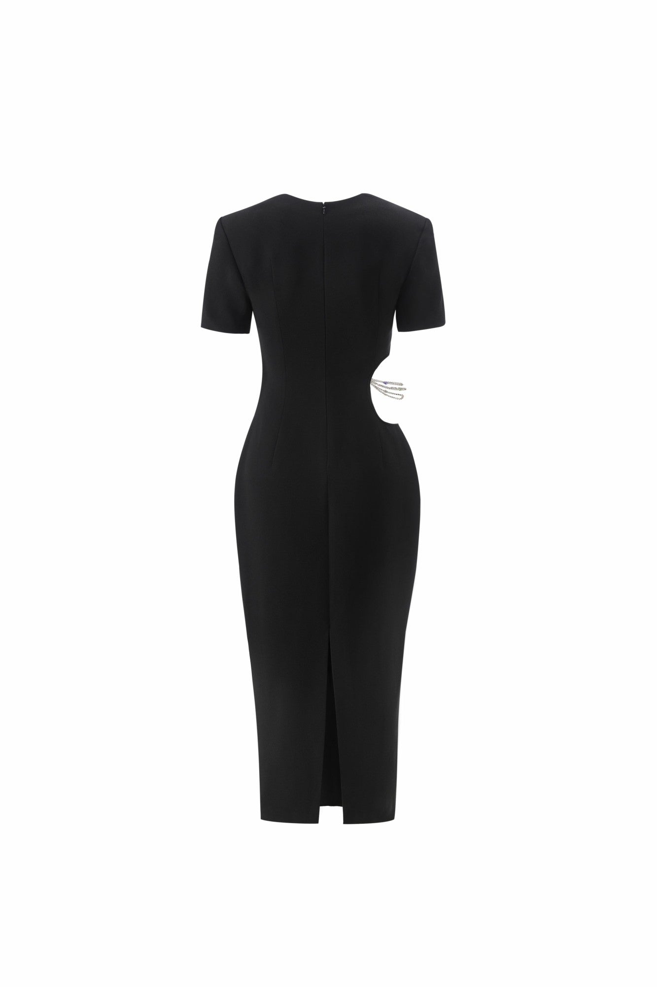 Nana Jacqueline Zoe Dress: Black Maxi Dress for Cocktail Party Black