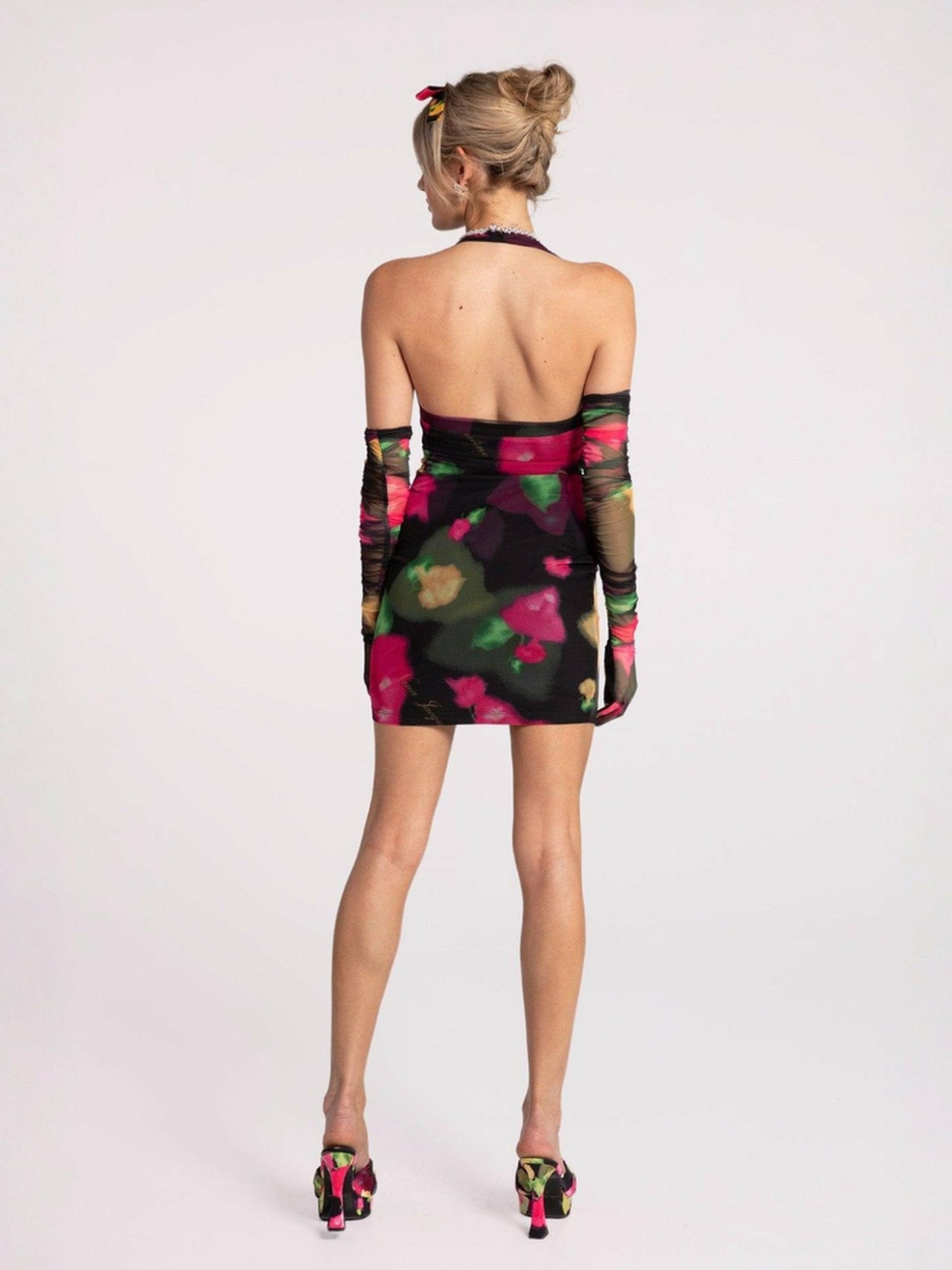 Nana Jacqueline Jonna Dress: Floral Mini Dress for Birthday Celebration Floral