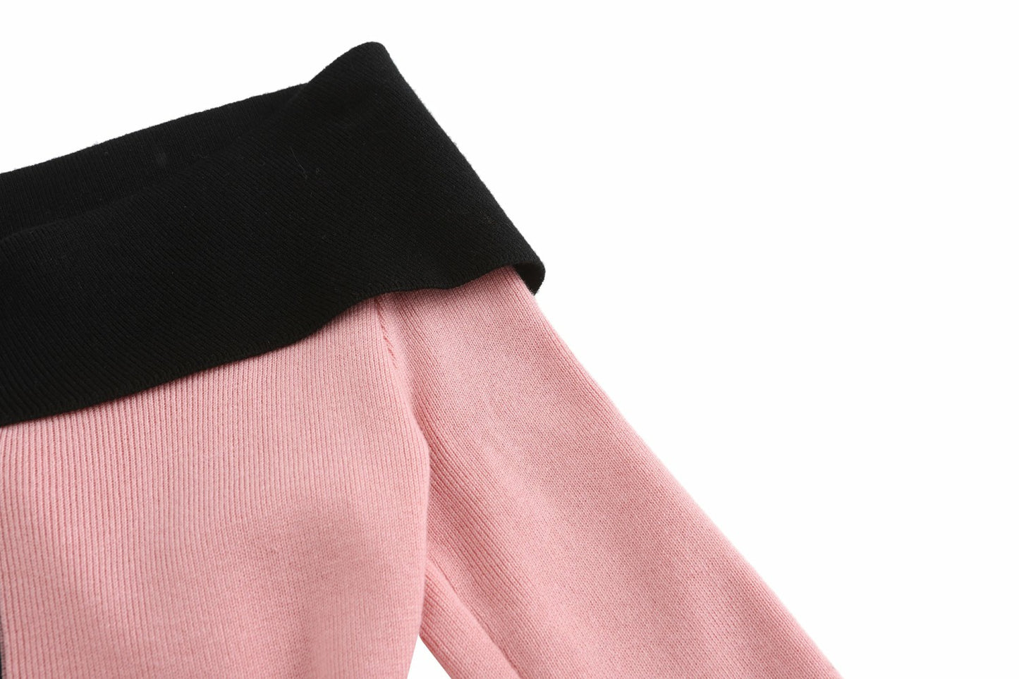 Nana Jacqueline Annie Knit Dress: Pink Midi Dress for Brunch Pink