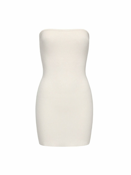 Nana Jacqueline Shirley Dress: Off-White Mini Dress for Bridal Shower Off-white