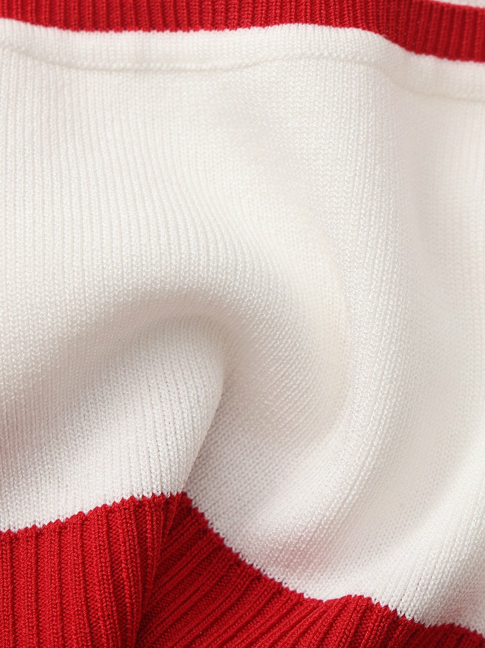 Nana Jacqueline White Contrast Halter Knit Top White
