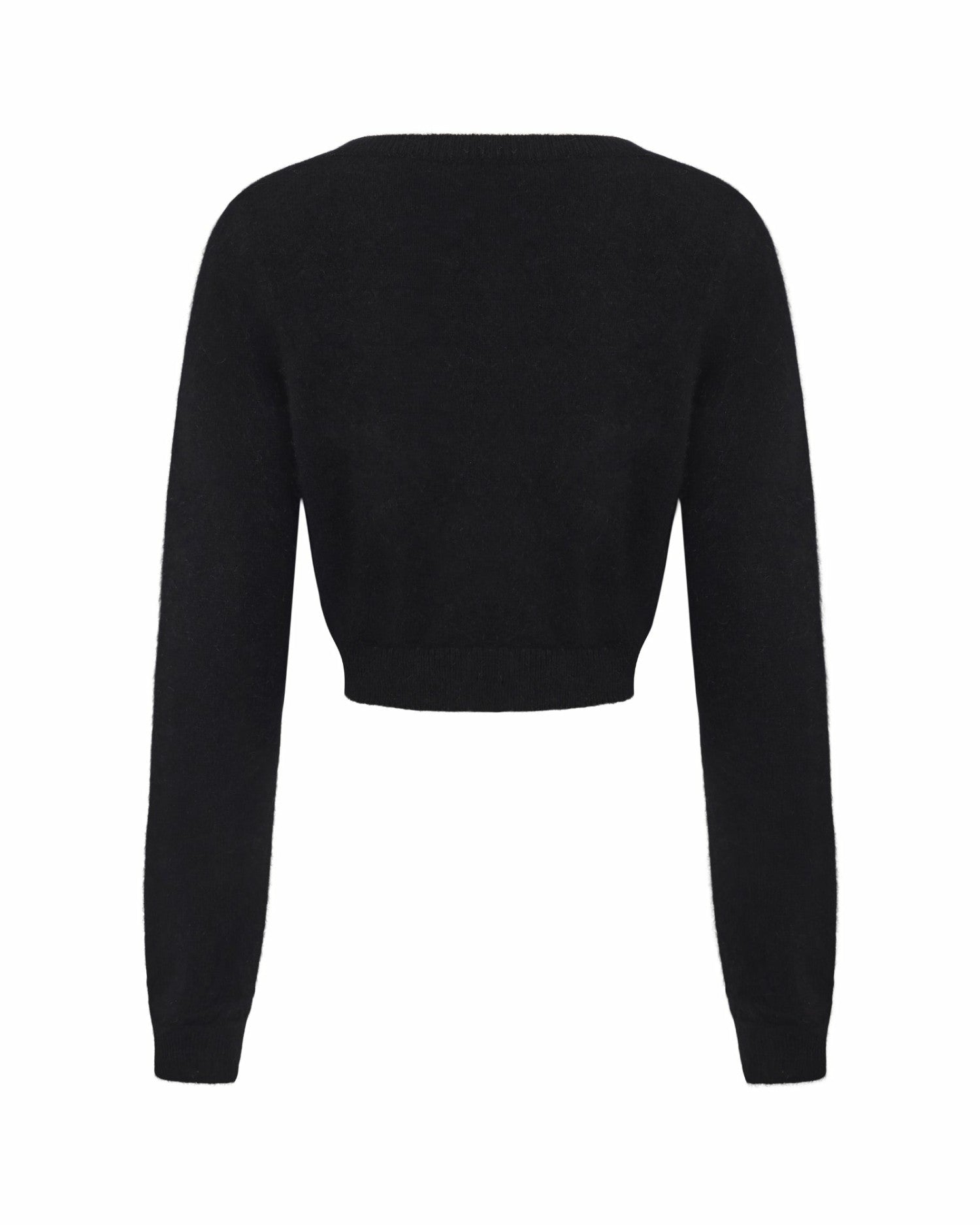 Nana Jacqueline Mirabelle Knitted Cardigan: Black Cardigan for Brunch Black