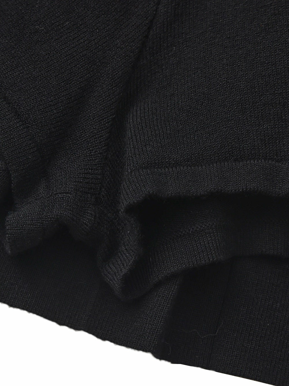Nana Jacqueline Claudette Contrast Waist Pleated Black Mini Skirt Black