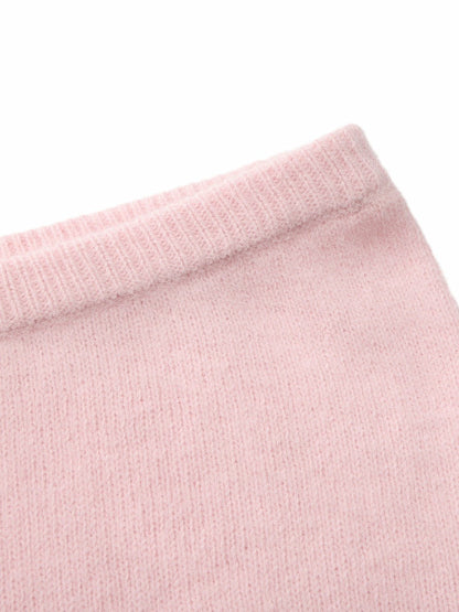 Nana Jacqueline Brigitte Brushed Knit Blush Pink Lounge Shorts Pink