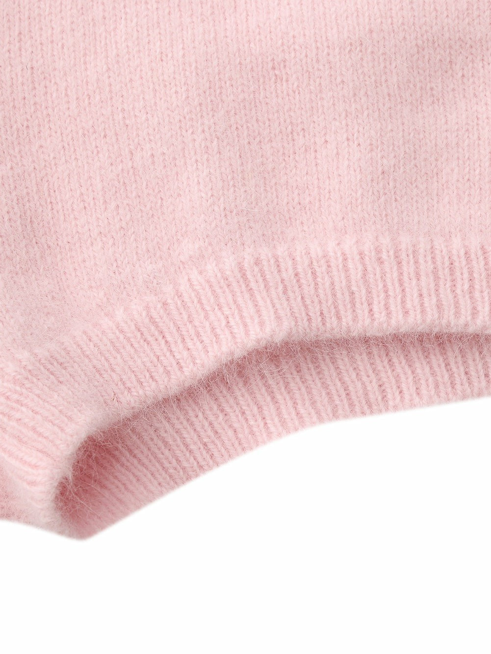 Nana Jacqueline Brigitte Brushed Knit Blush Pink Lounge Shorts Pink