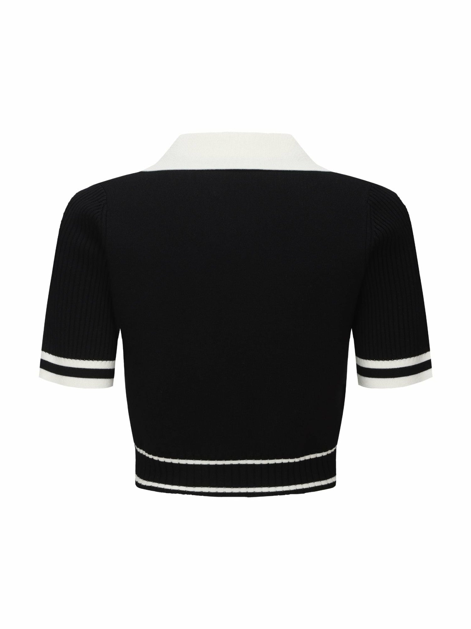 Nana Jacqueline Samantha Knit Top: Black Knit Top for Country Club Brunch Black