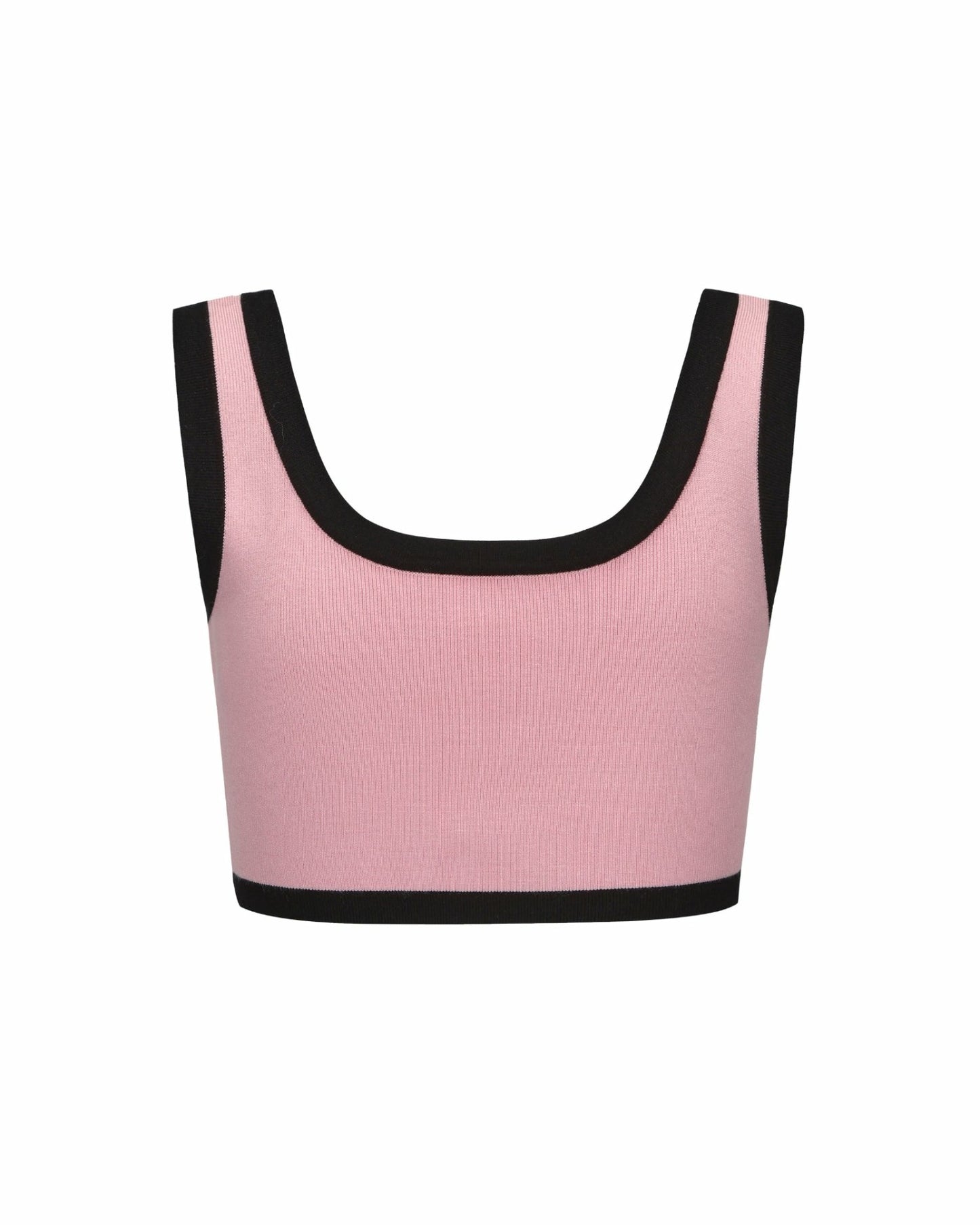 Nana Jacqueline Eliza Vest Top: Pink Knit Top for Country Club Brunch Pink
