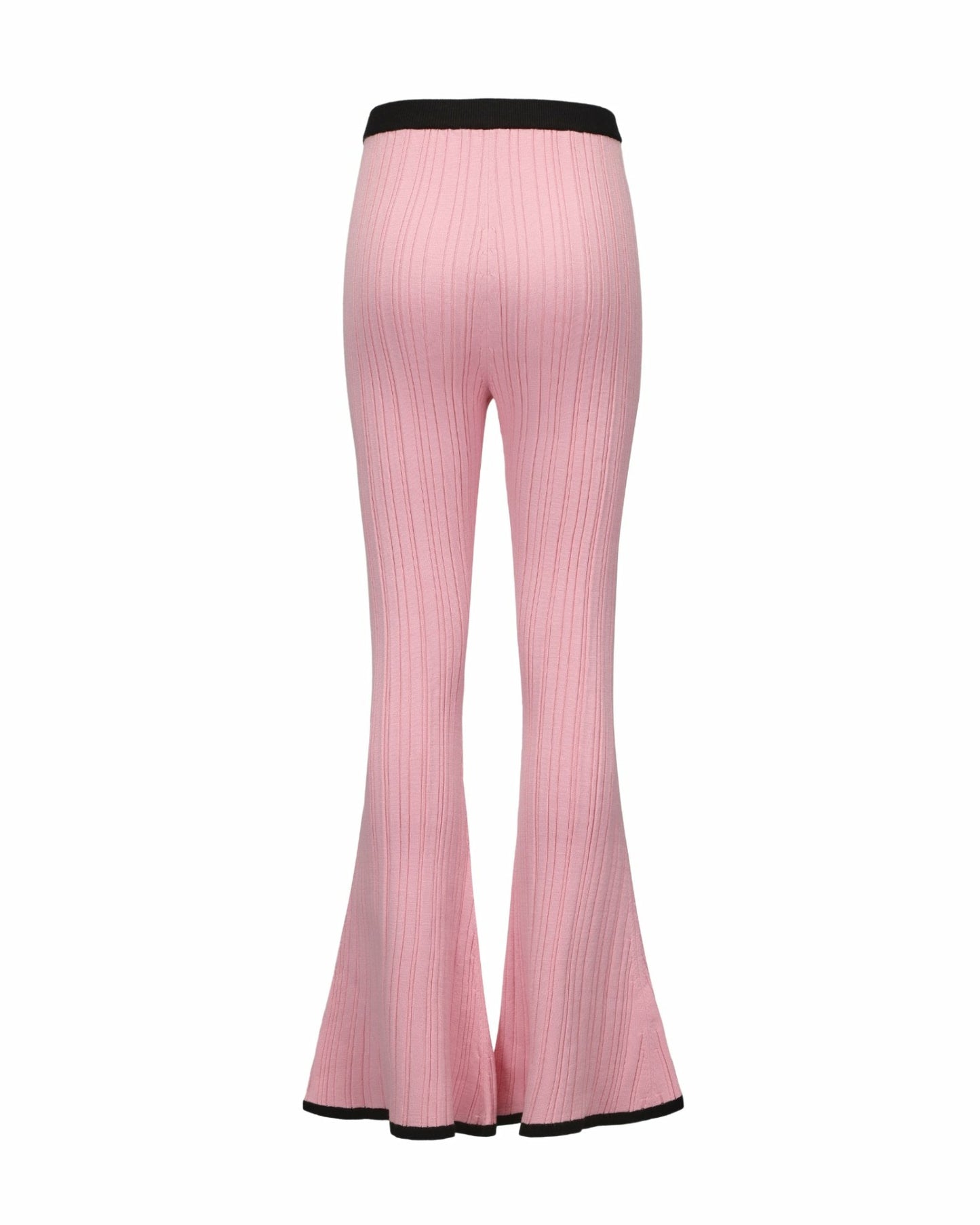 Nana Jacqueline Eliza Pants: Pink Knit Pants for Resort Brunch Pink
