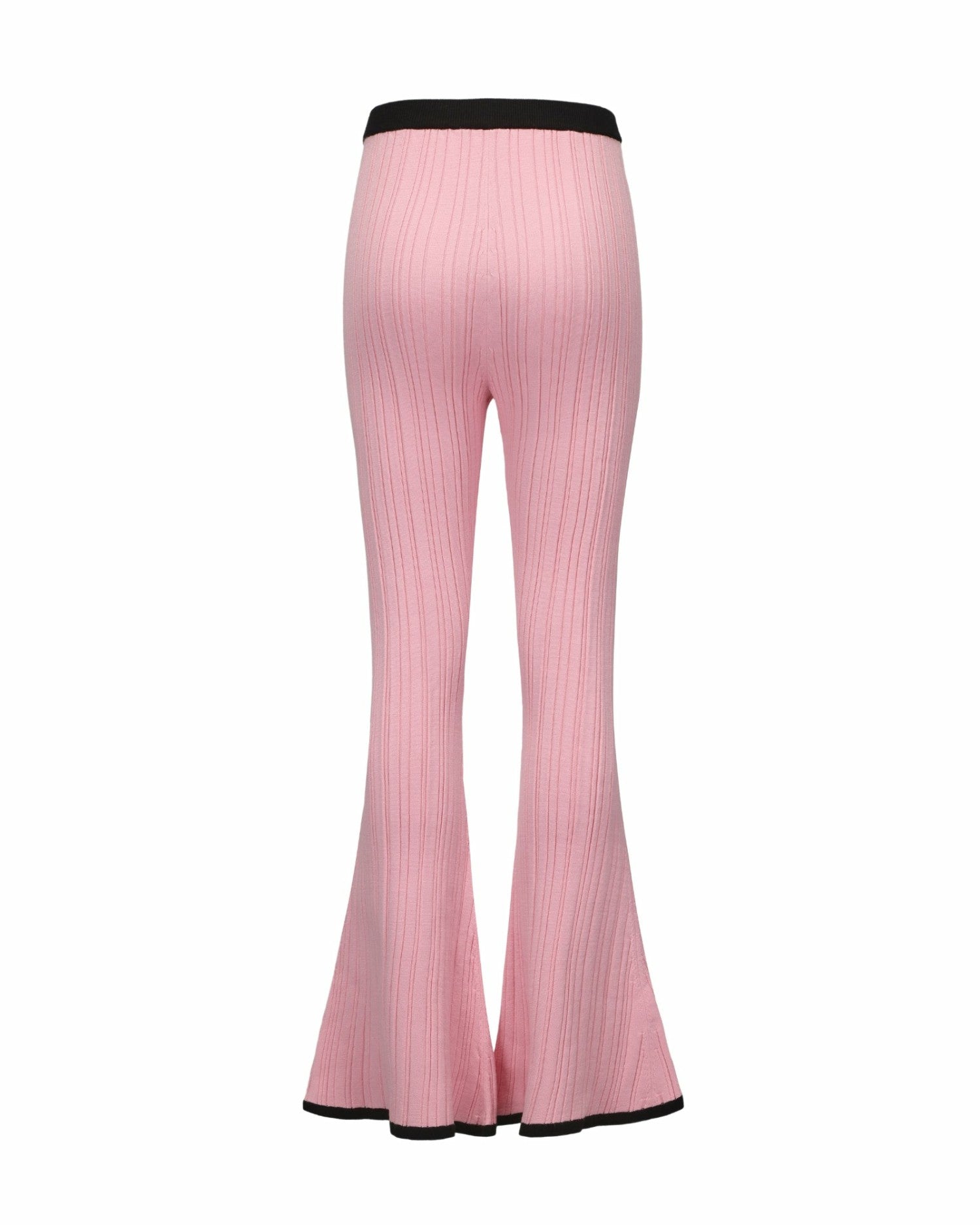 Nana Jacqueline Eliza Pants: Pink Knit Pants for Resort Brunch Pink