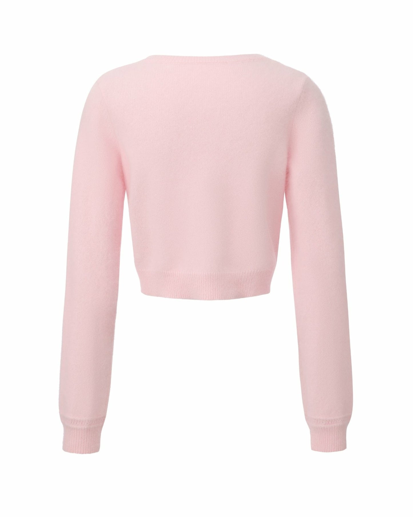 Nana Jacqueline Mirabelle Knitted Cardigan: Pink Cardigan for Brunch Pink