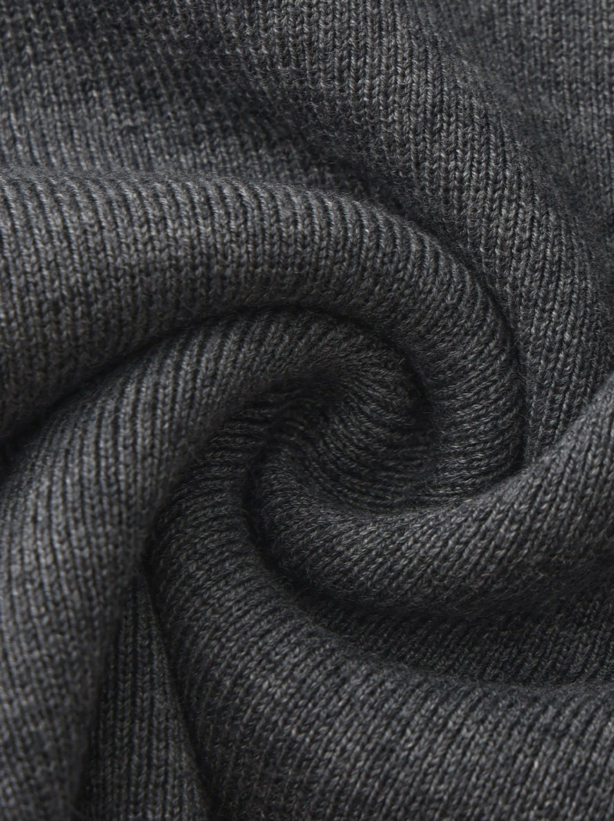 Nana Jacqueline Grey Contrast-Trim Knit Three-Piece Set – Grey Grey