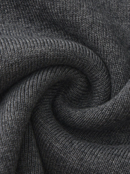 Nana Jacqueline Grey Contrast-Trim Knit Three-Piece Set – Grey Grey