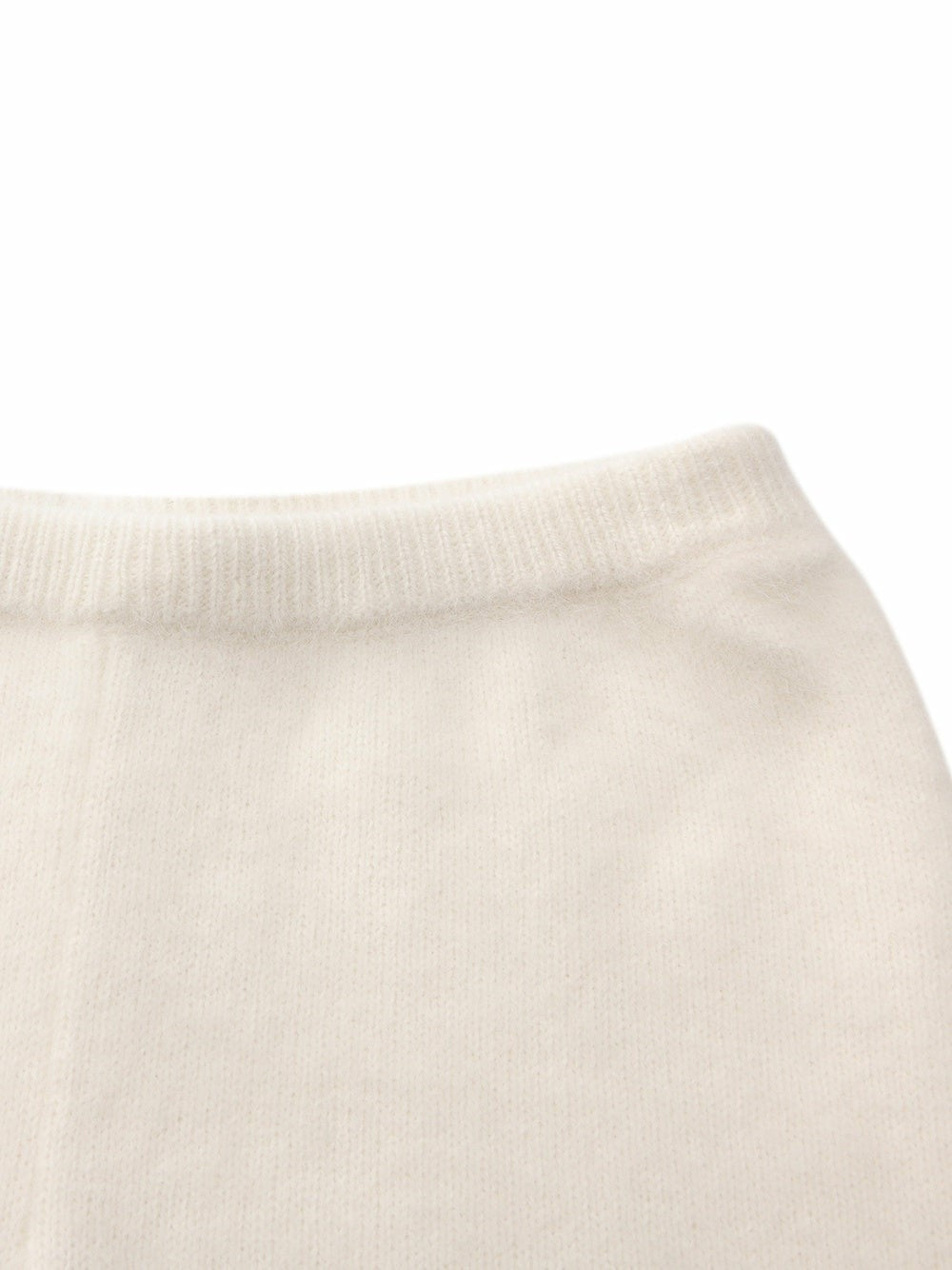 Nana Jacqueline Brigitte Brushed Knit White Lounge Shorts White
