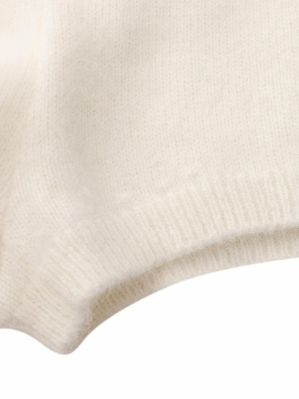 Nana Jacqueline Brigitte Brushed Knit White Lounge Shorts White