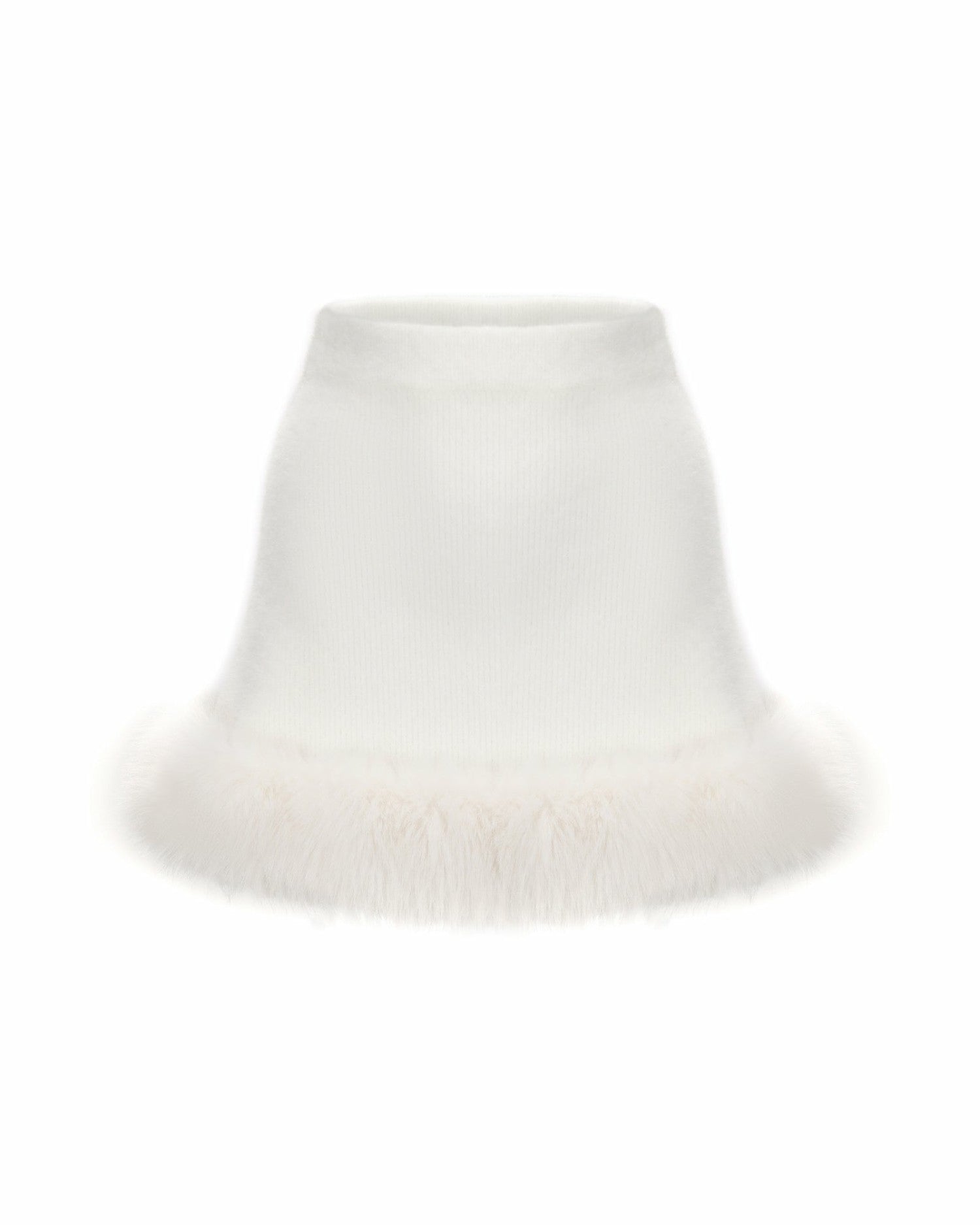 Nana Jacqueline Anika Mini Skirt: White Mini Skirt for Holiday Party White