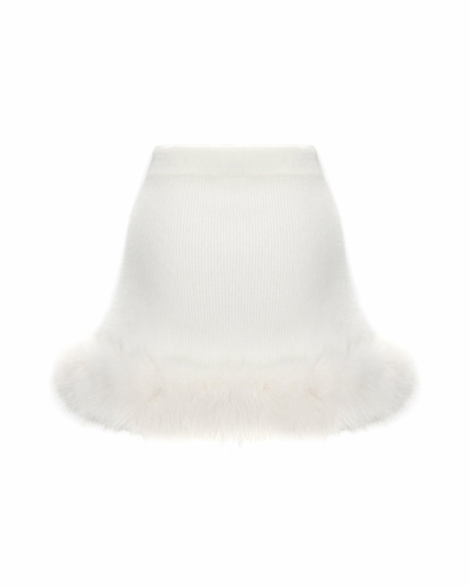 Nana Jacqueline Anika Mini Skirt: White Mini Skirt for Holiday Party White