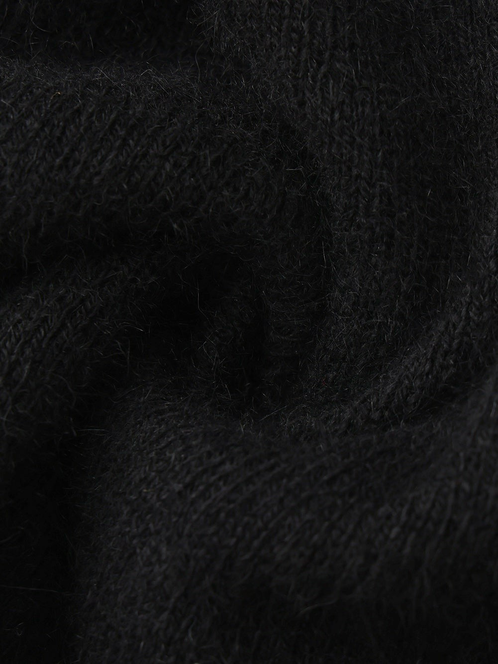 Nana Jacqueline Brigitte Off-Shoulder Knit Black Top: Black Knit Top for Date Night Black