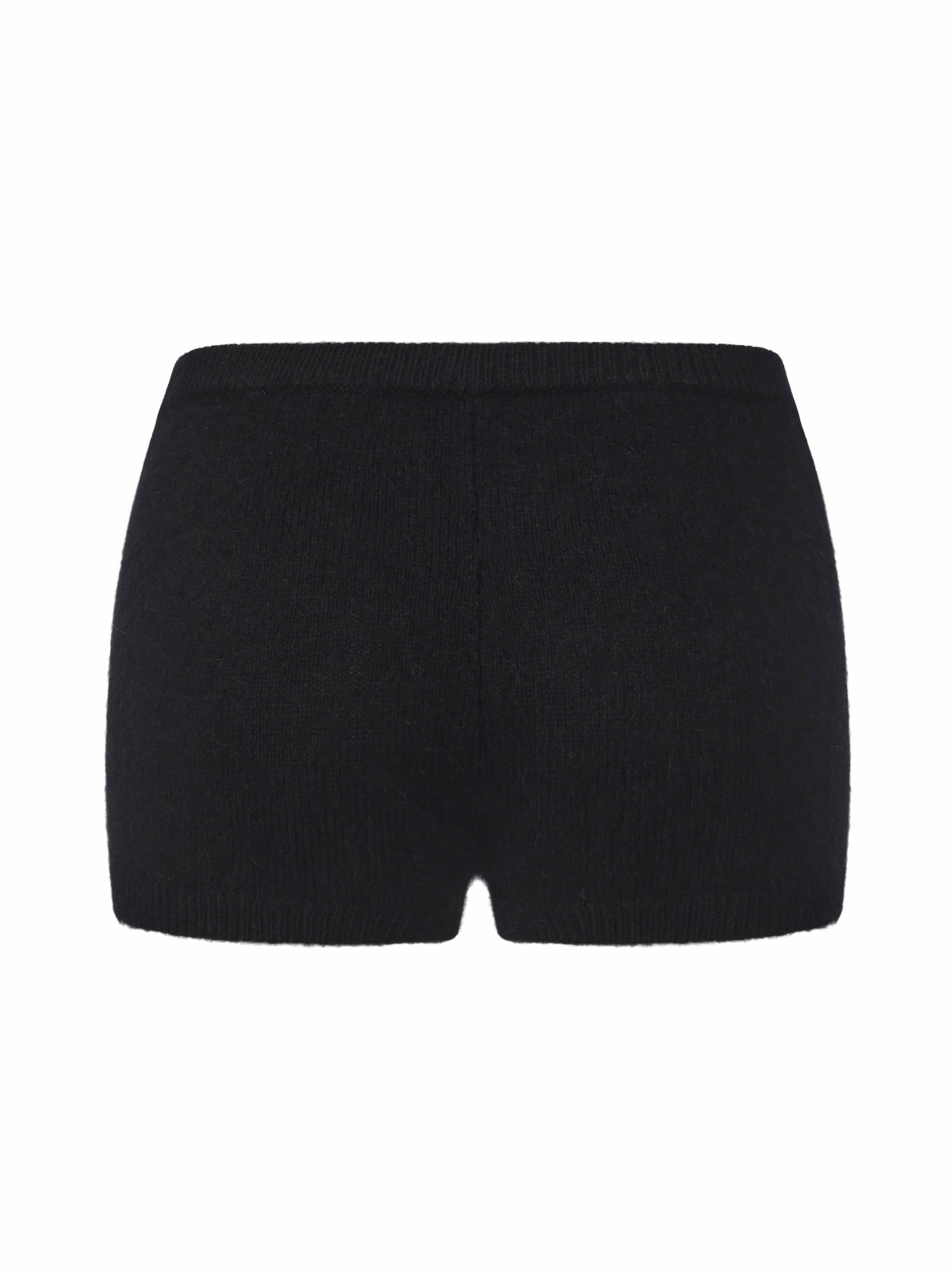 Nana Jacqueline Brigitte Brushed Knit Black Lounge Shorts Black
