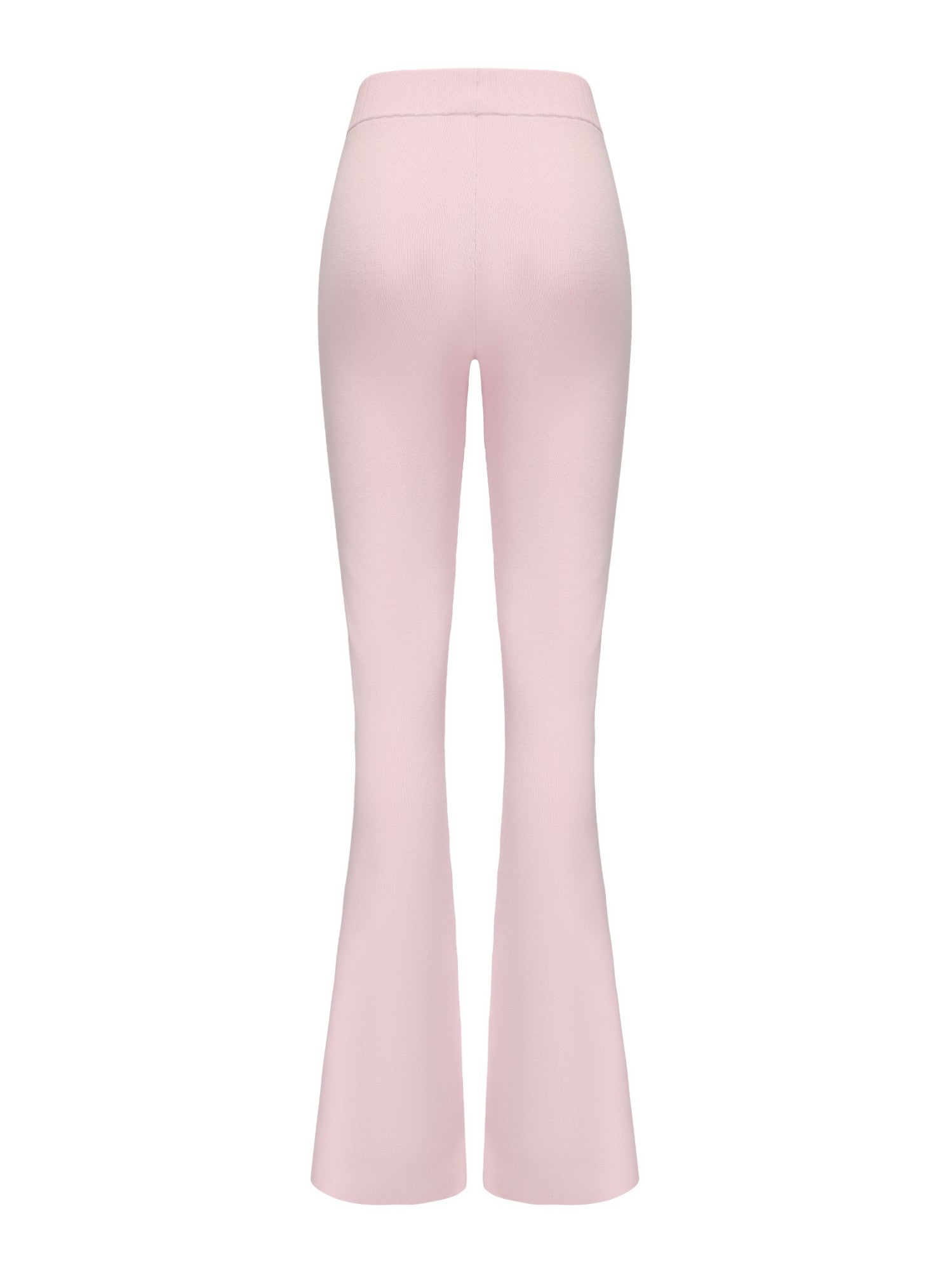 Nana Jacqueline Holly Pants: Pink Knit Pants for Resort Brunch Pink