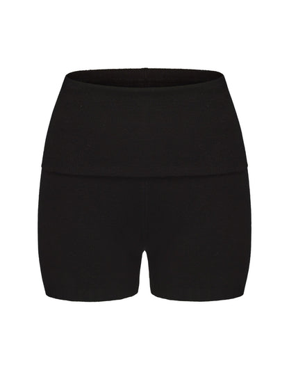 Nana Jacqueline Holly Shorts: Black Shorts for Resort Brunch Black