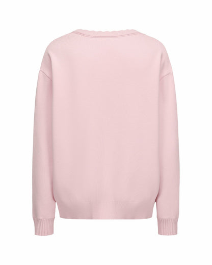 Nana Jacqueline Carrie Cardigan: Pink Cardigan for Brunch Pink