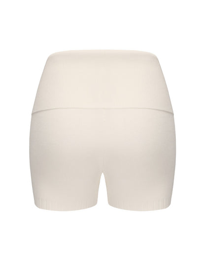 Nana Jacqueline Holly Shorts: White Shorts for Resort Wear White