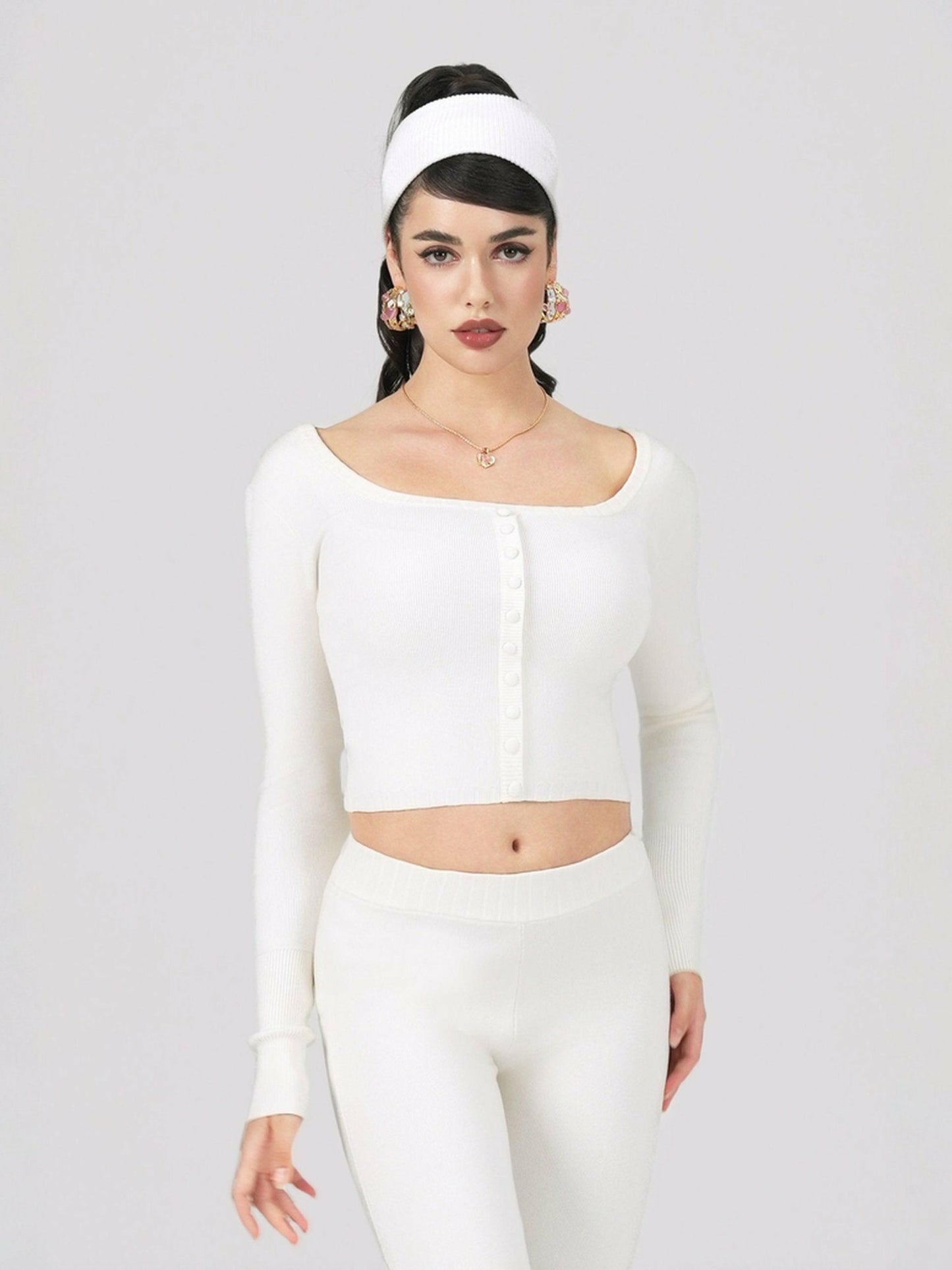 Nana Jacqueline Holly Pants: White Pants for Resort Brunch White