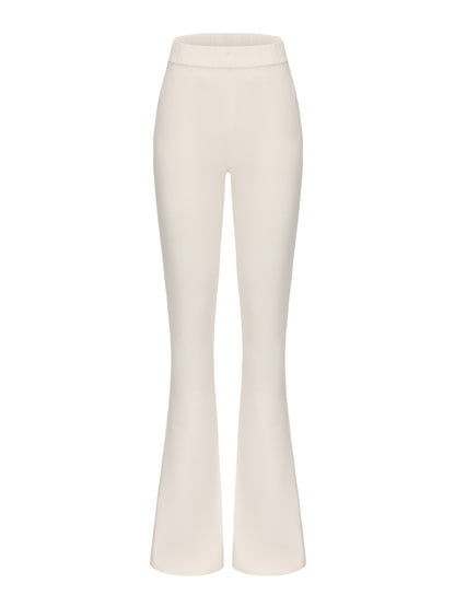 Nana Jacqueline Holly Pants: White Pants for Resort Brunch White