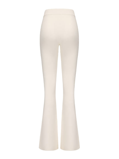 Nana Jacqueline Holly Pants: White Pants for Resort Brunch White