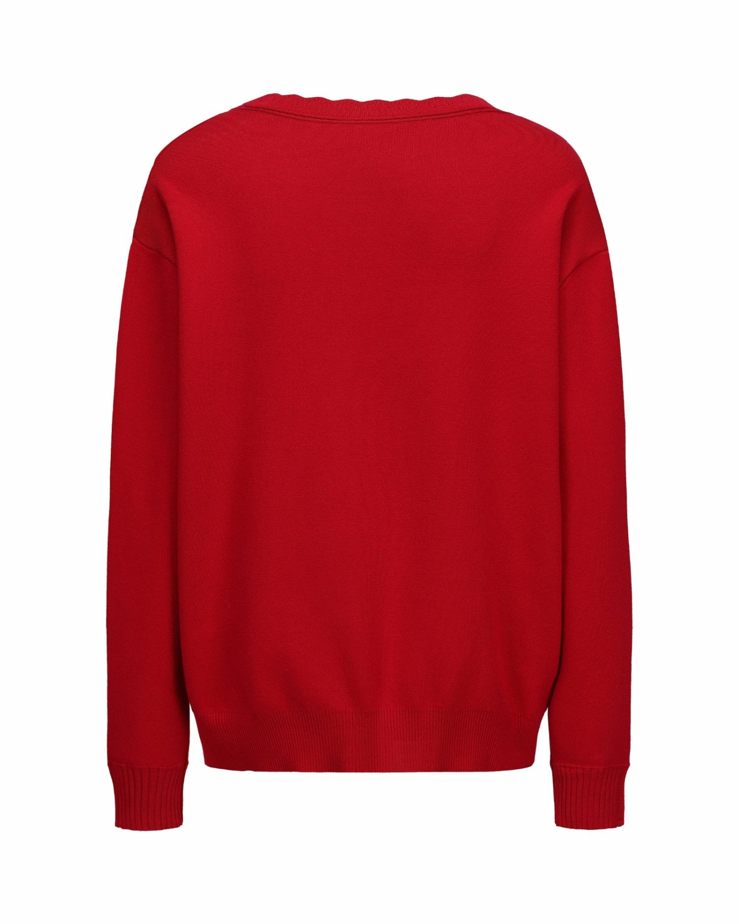 Nana Jacqueline Carrie Cardigan: Red Cardigan for Brunch Red