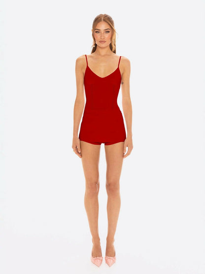 Nana Jacqueline Carrie Top: Red Knit Top for Date Night Red