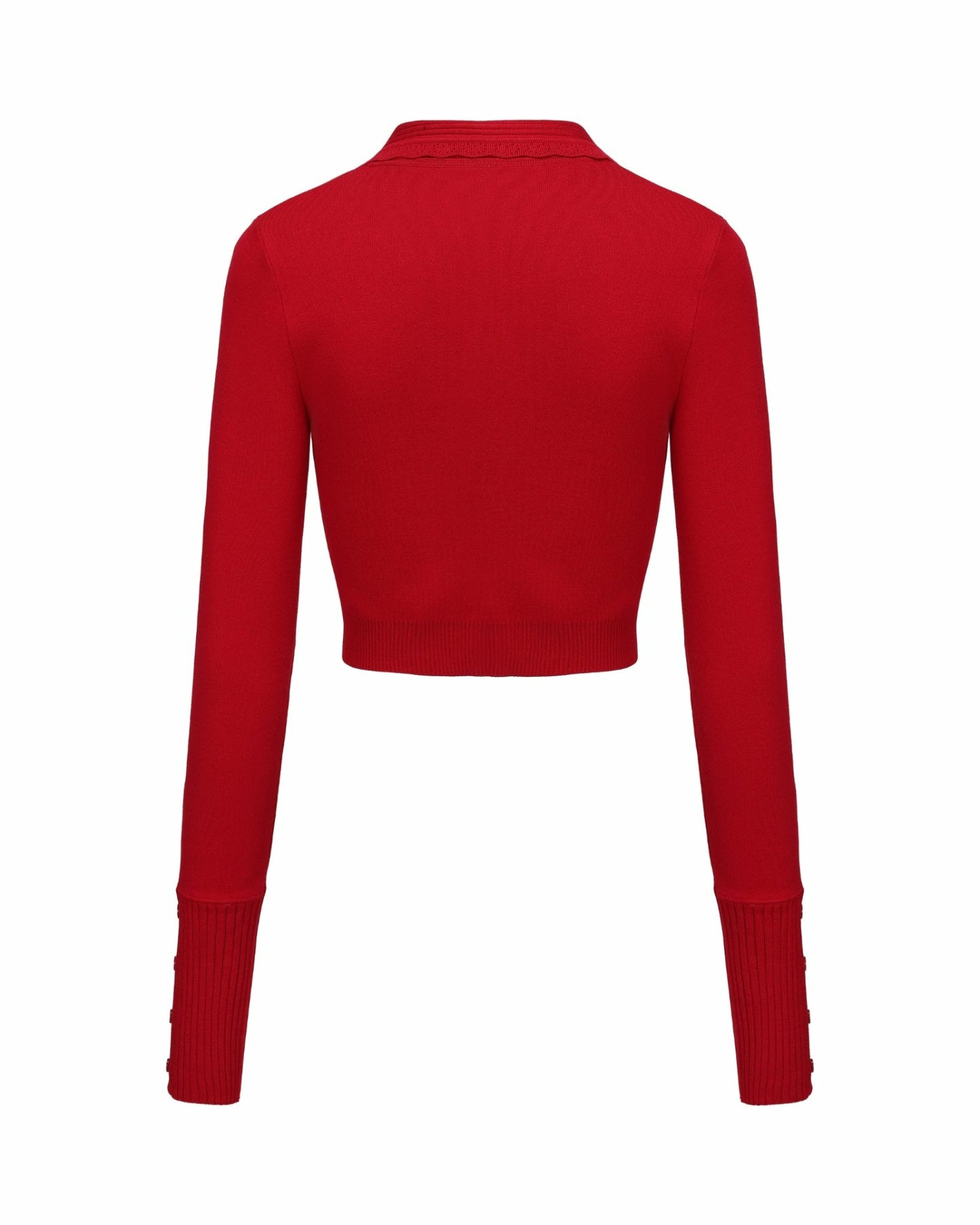 Nana Jacqueline Jenna Cardigan: Red Cardigan for Brunch Red