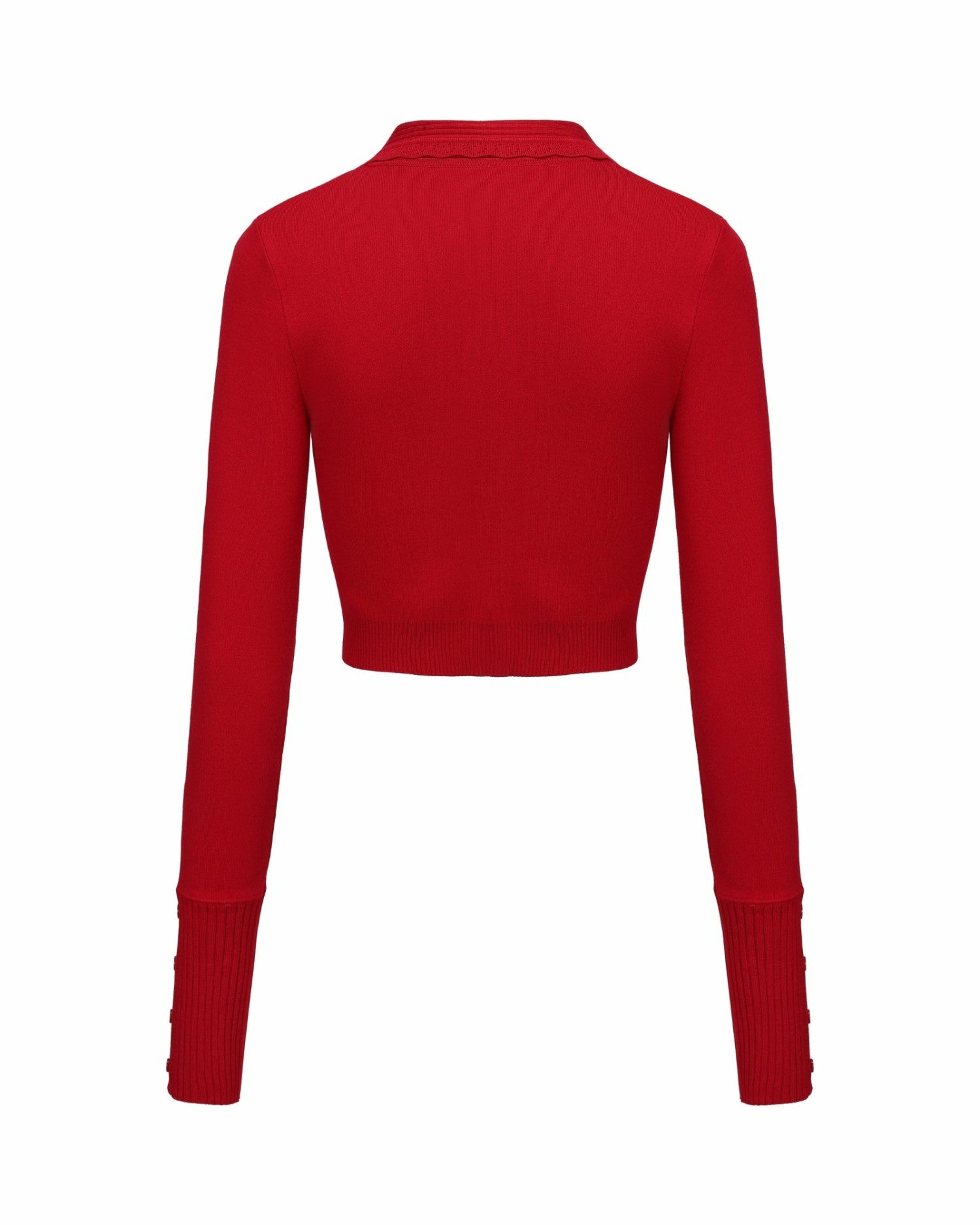 Nana Jacqueline Jenna Cardigan: Red Cardigan for Brunch Red