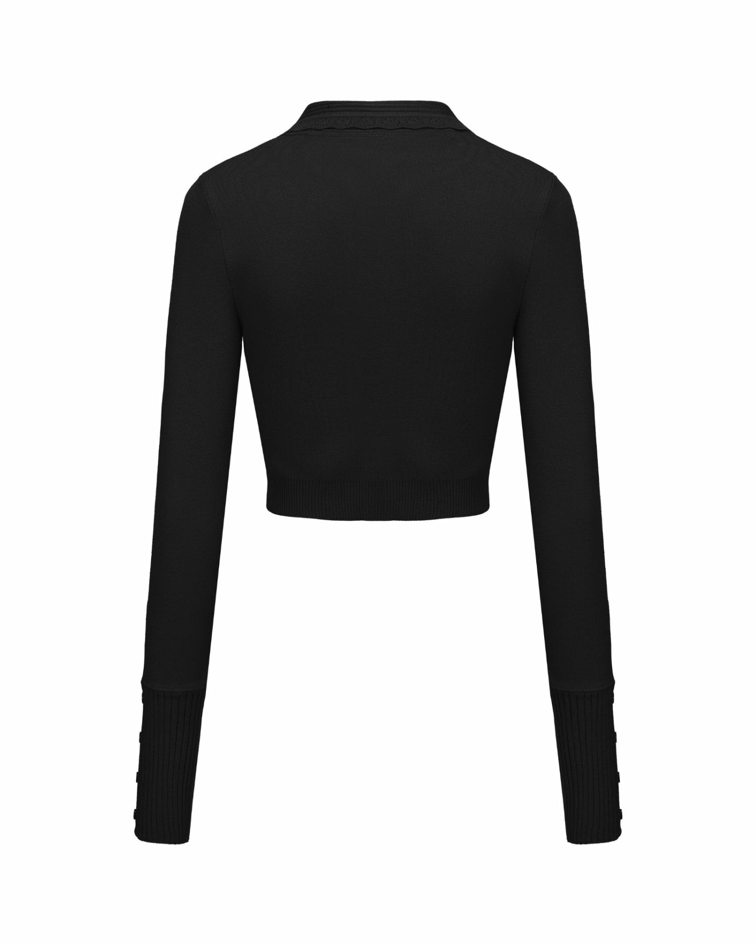 Nana Jacqueline Jenna Cardigan: Black Knit Cardigan for Brunch Black