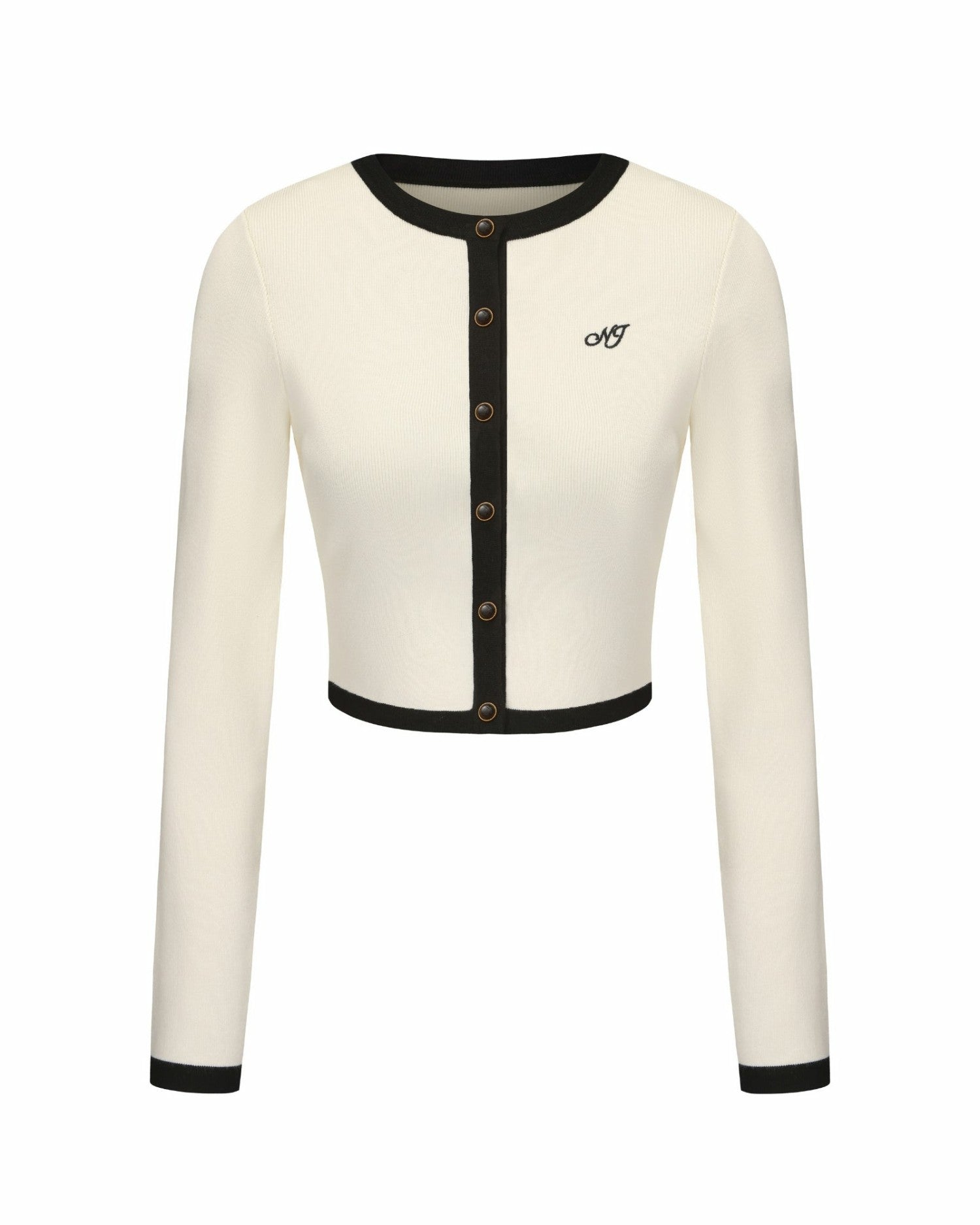 Nana Jacqueline Eliza Knit Cardigan: White Cardigan for Country Club Brunch White